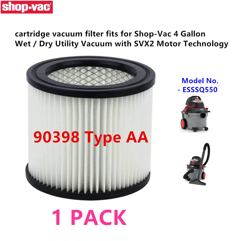 587-24-62 SP650C 5x Cartridge Filter for Shop-Vac 587-04-00 