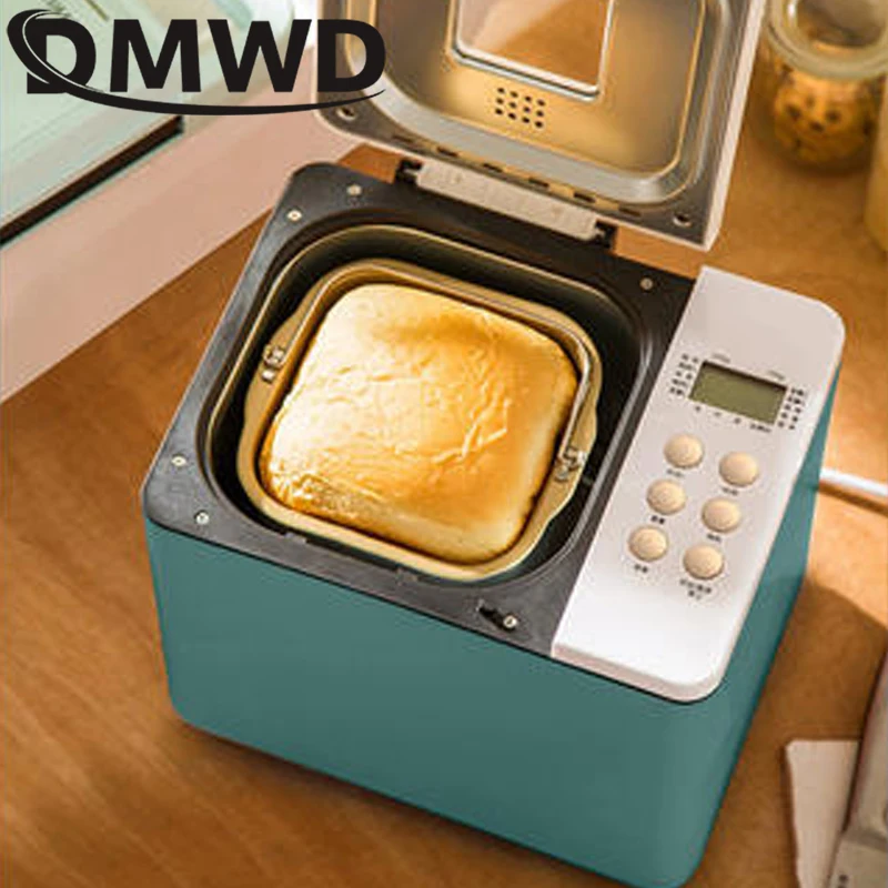 DMWD 750G Multi-Functional Mini Bread Maker Ice Cream Fermenter Machine Intelligent Easy Bread Machine Breadmaker Cooking Tool 2