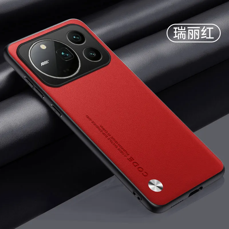 Elegant Vegan Leather Shockproof & Anti-Fingerprint Case - Premium Business Series