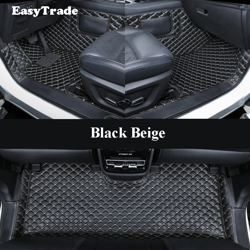 

For Changan UNI-K UNI K 2021 2022 Car Floor Mats Leather Single Layer Foot Pad Cover Interior Accessories