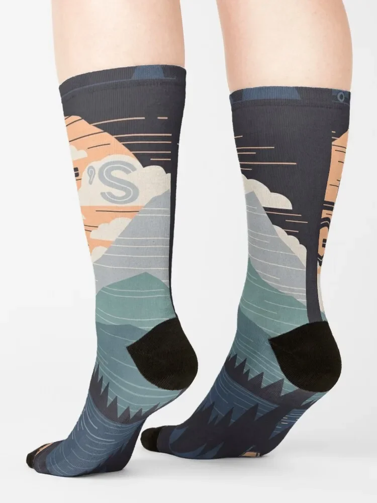 Let's Go Socks designer anime moving stockings Woman Socks Men's
