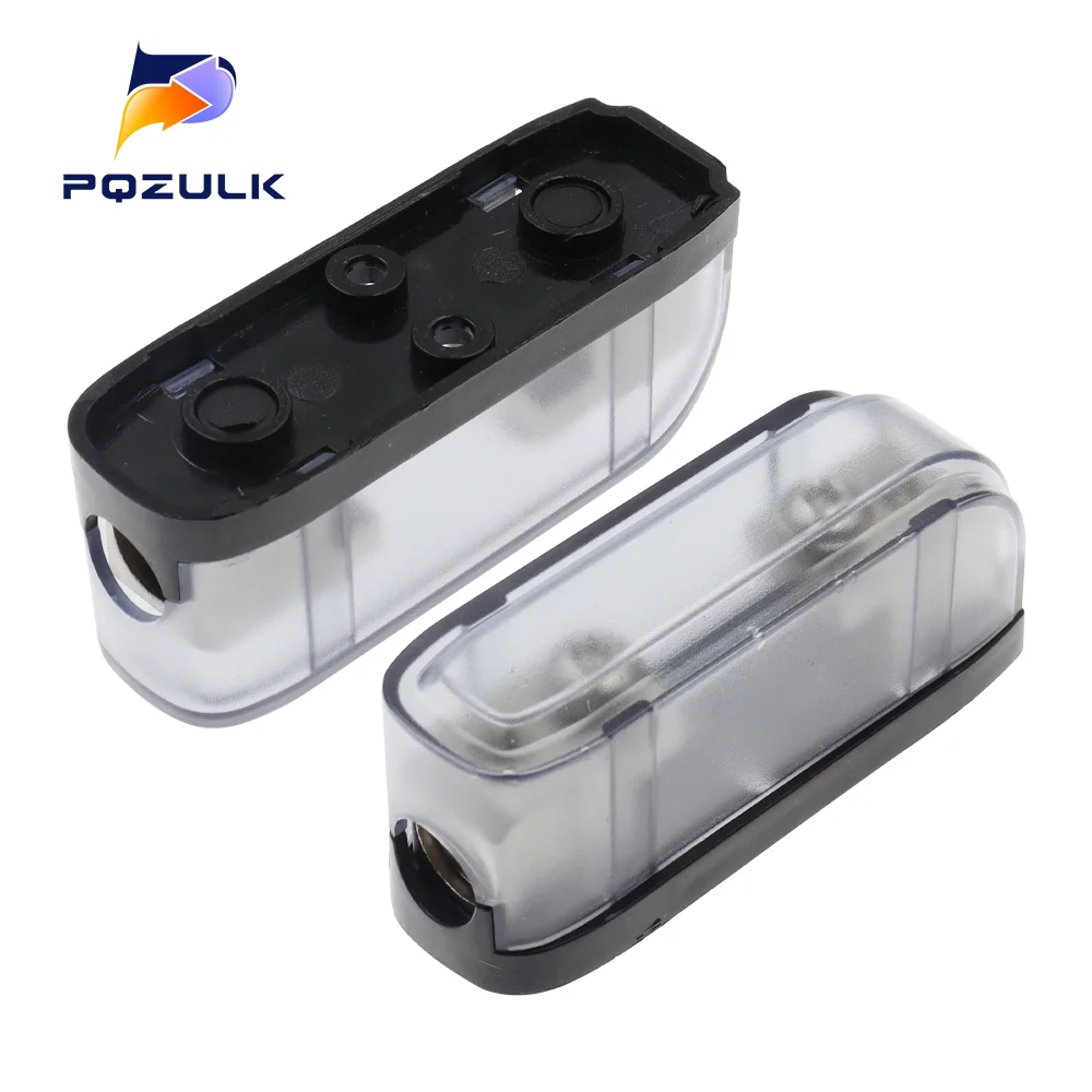 Car Audio Fuse 1Set 30A 40A 80A 100A 150A Power Fuse Holder Stereo Audio Single Way AGU Holder Power Distribution Box