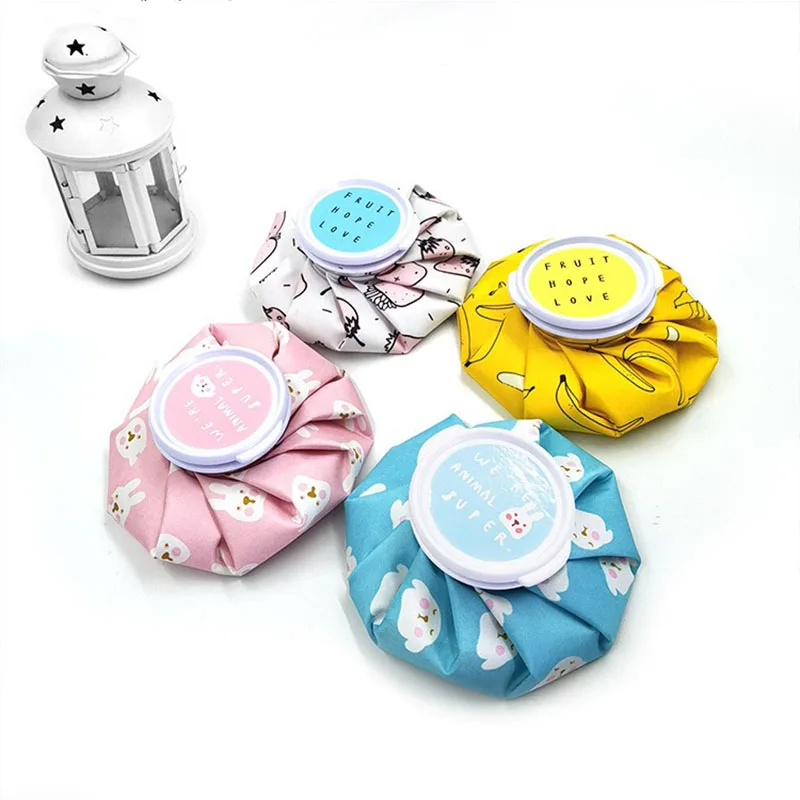 Water Filling Cloth Ice Pack Cartoon Cute Cooling Ice Pack Cold And Hot Physiotherapy Exercise Physical Cooling Cloth