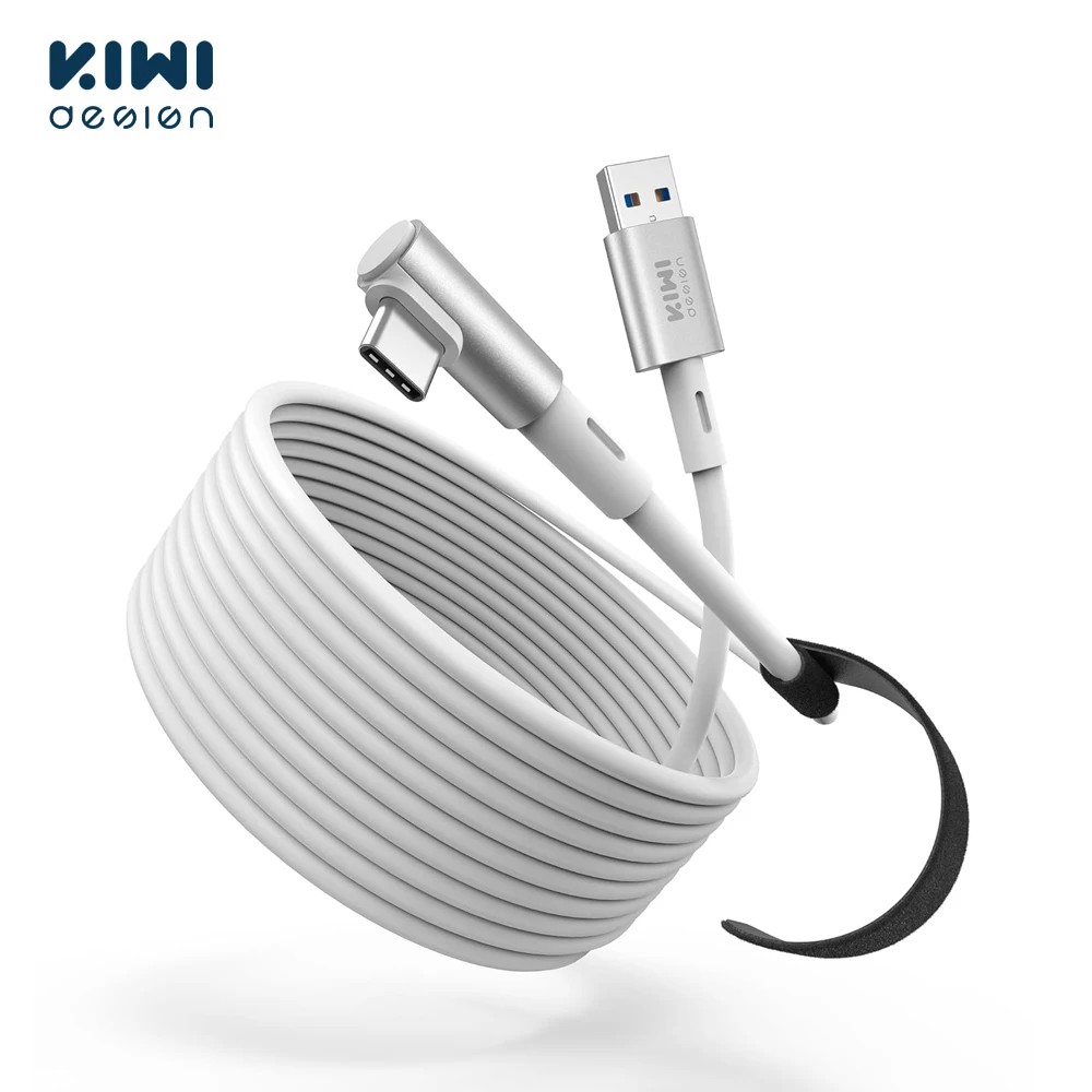 KIWI 디자인 10피트/3미터 20피트/6미터 USB 3.0 A to C 케이블 링..
