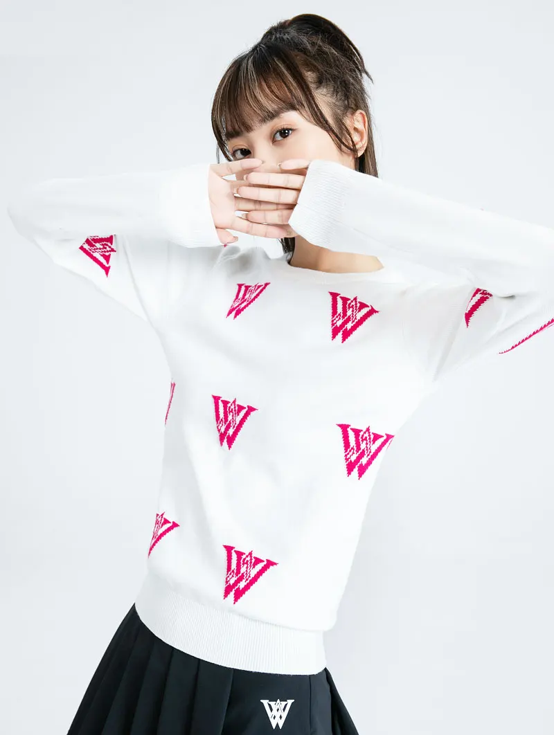 Autumn Winter For Women Clothing Long Sleeves Round Neck Golf Sweater Outdoor Sports Fashion Casual Knitted Warm Sweate Shirt