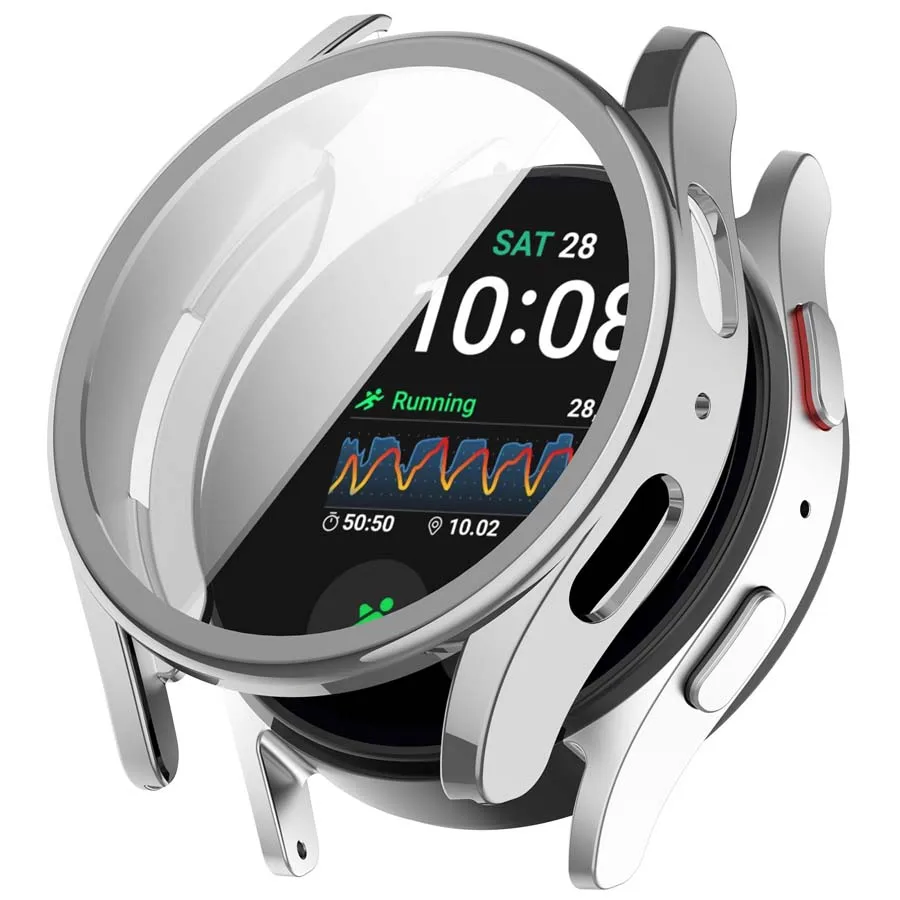 All-Around Protective TPU Watch Case with Screen Protector - Sleek Bumper Shell