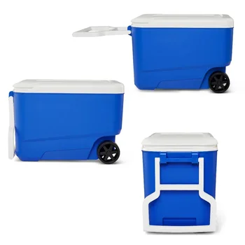 Wheeled Rotomolded Camping Cooler 1