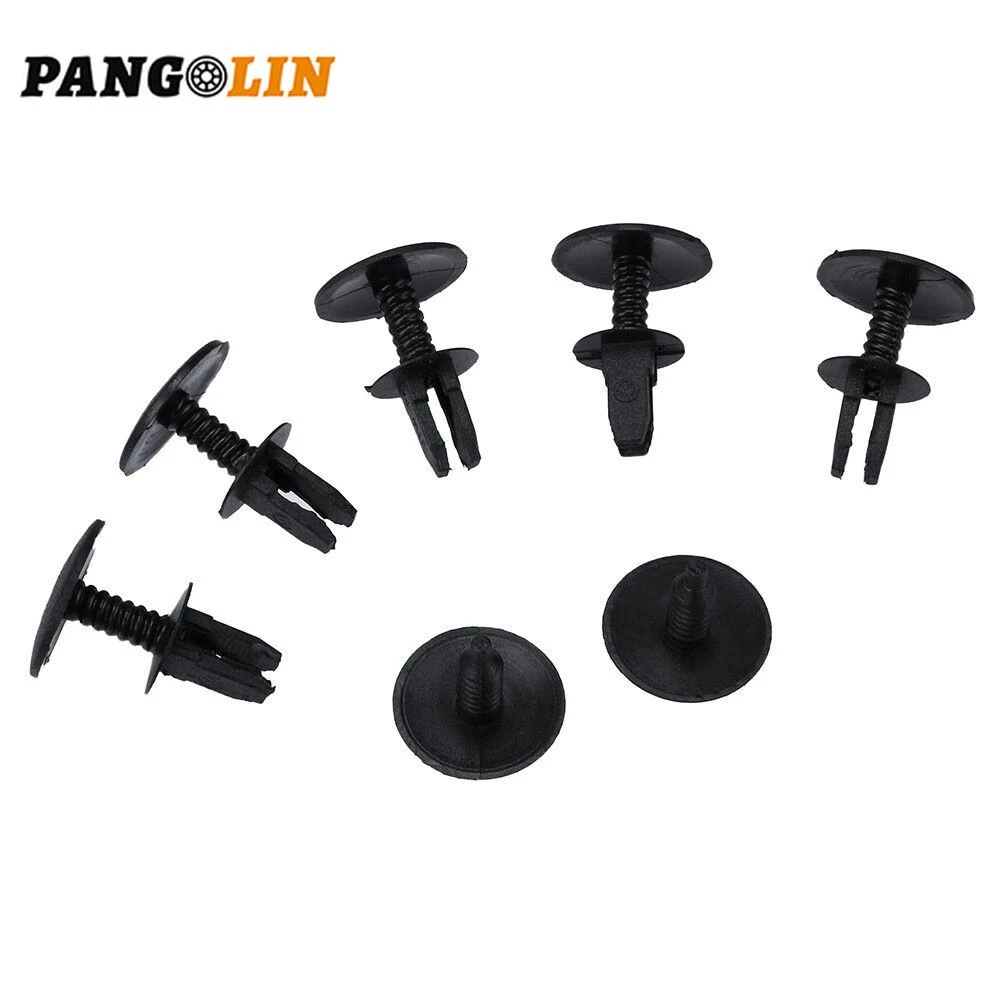 7 PCS Black Auto Clip Car Replace Repair Parts For VW Golf MK3 VR6 GTI