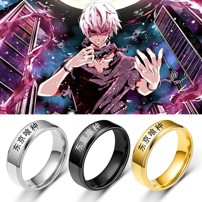 Trendy Cosplay Anime FOR Tokyo Ghoul Ken Kaneki Gold Sliver Black