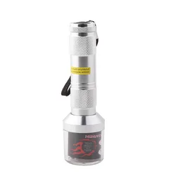 Rechargeable Electric Herb Grinder and Chopper Tool (Silver)