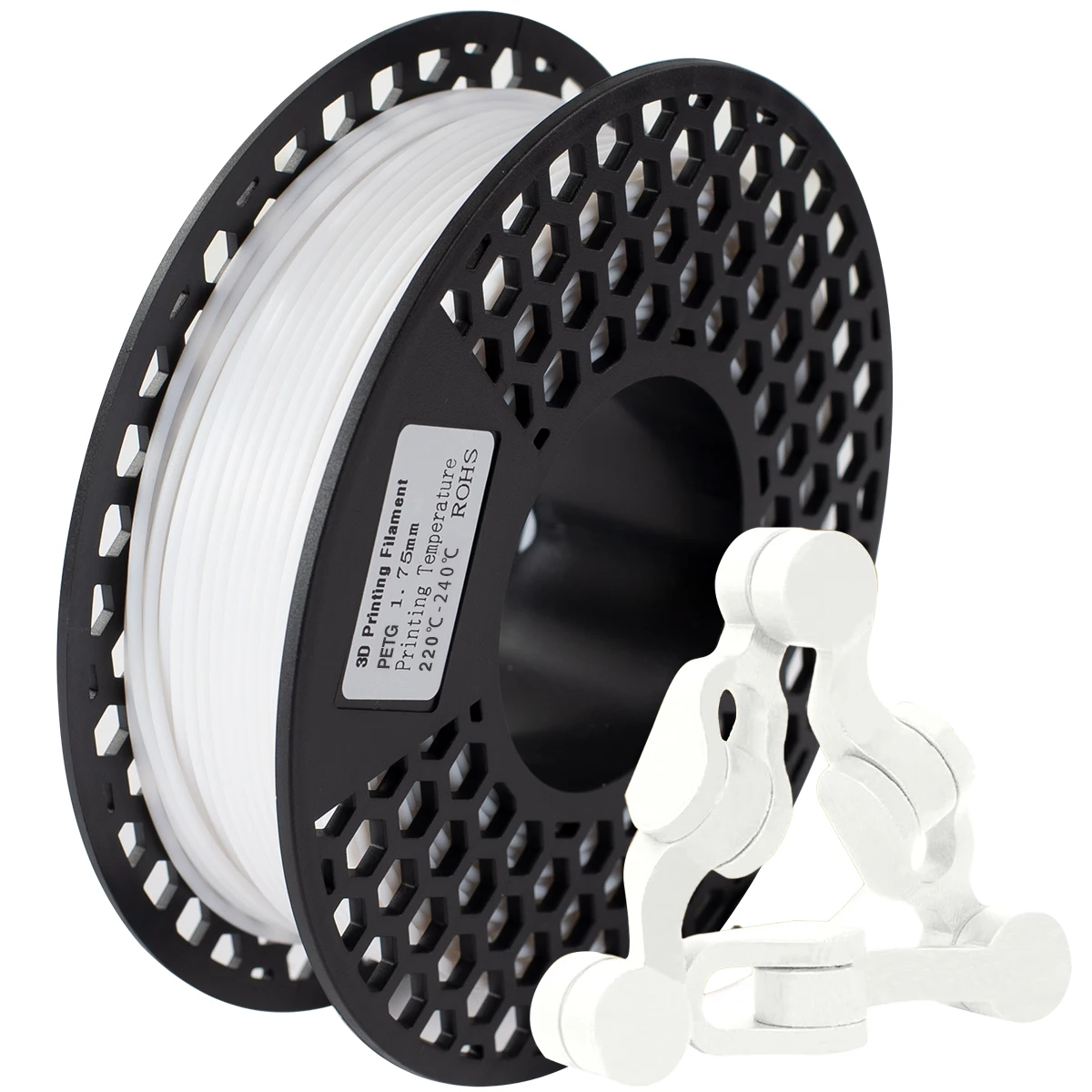 200g 3D Printer Filaments PETG 1.75mm 3D Printing Cables Printer Accessory No Bubble Filament
