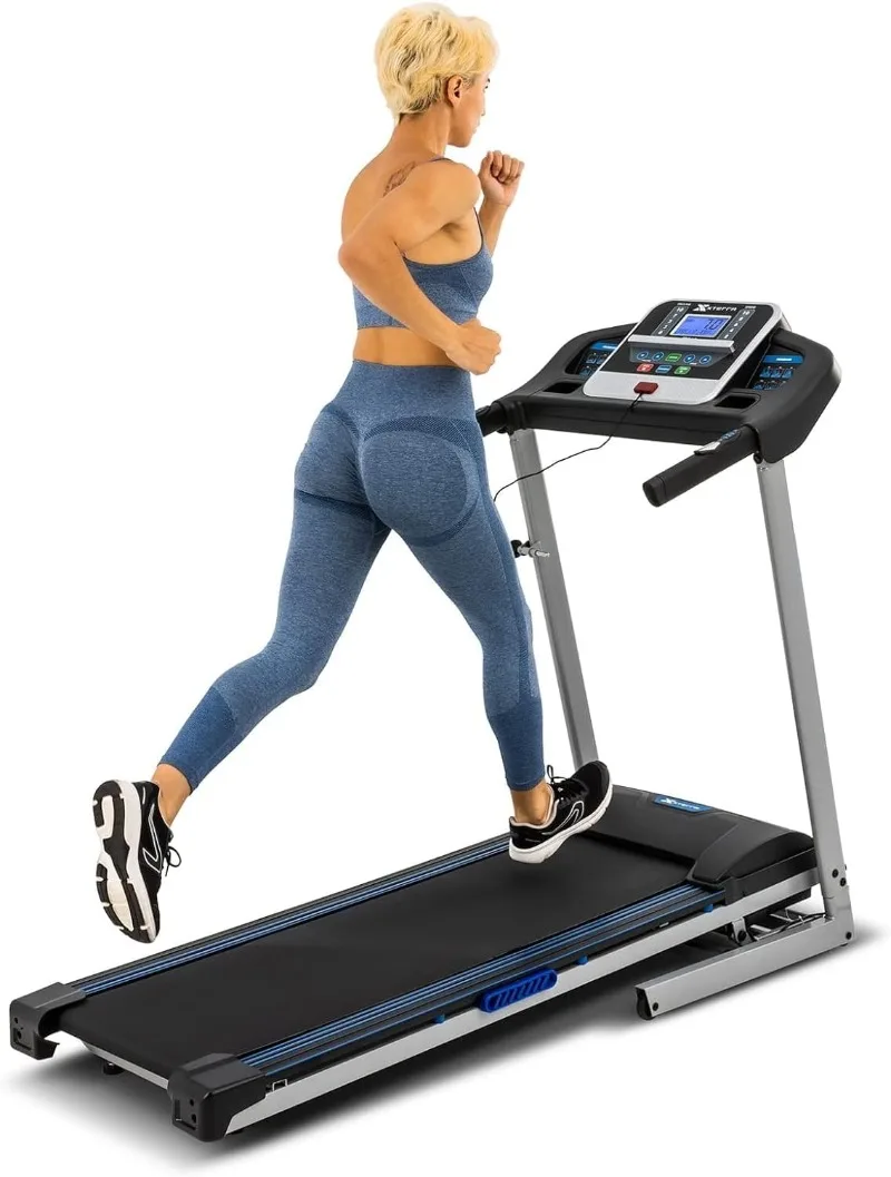 Fitness Premium Folding Smart Treadmill Compact Design 250+ LB Weight Capacity Powerful Motor Fitness App Included with Purchase