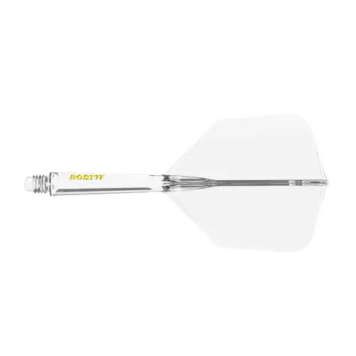 CUESOUL ROST 77 Integrated Dart Shaft and Flight,Big Wing Shape Set of 3 Pcs-Transparent Color - Image 7