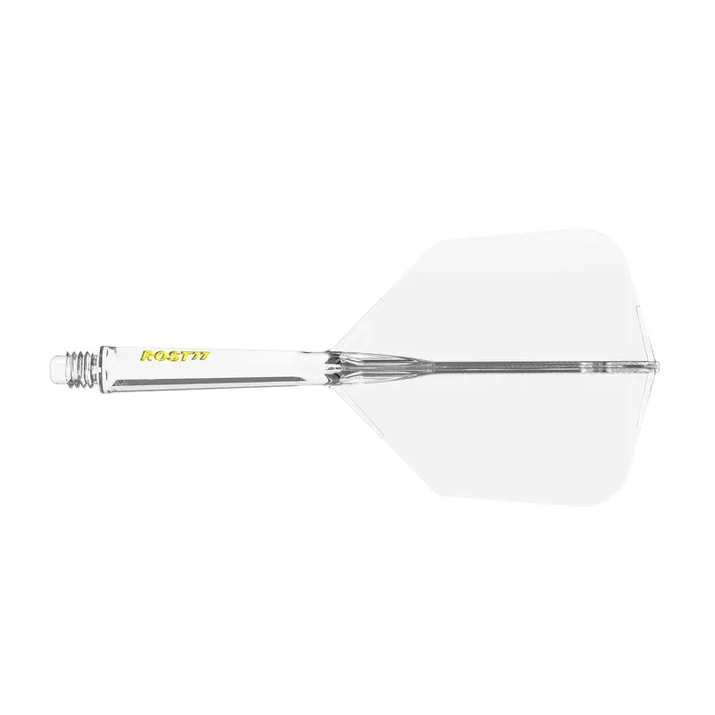 CUESOUL ROST 77 Integrated Dart Shaft and Flight,Big Wing Shape Set of 3 Pcs-Transparent Color - Image 7