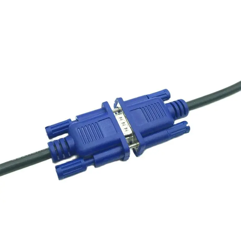 VGA Cable Male to Female Braided Shielding Extension Cable 30cm 50cm