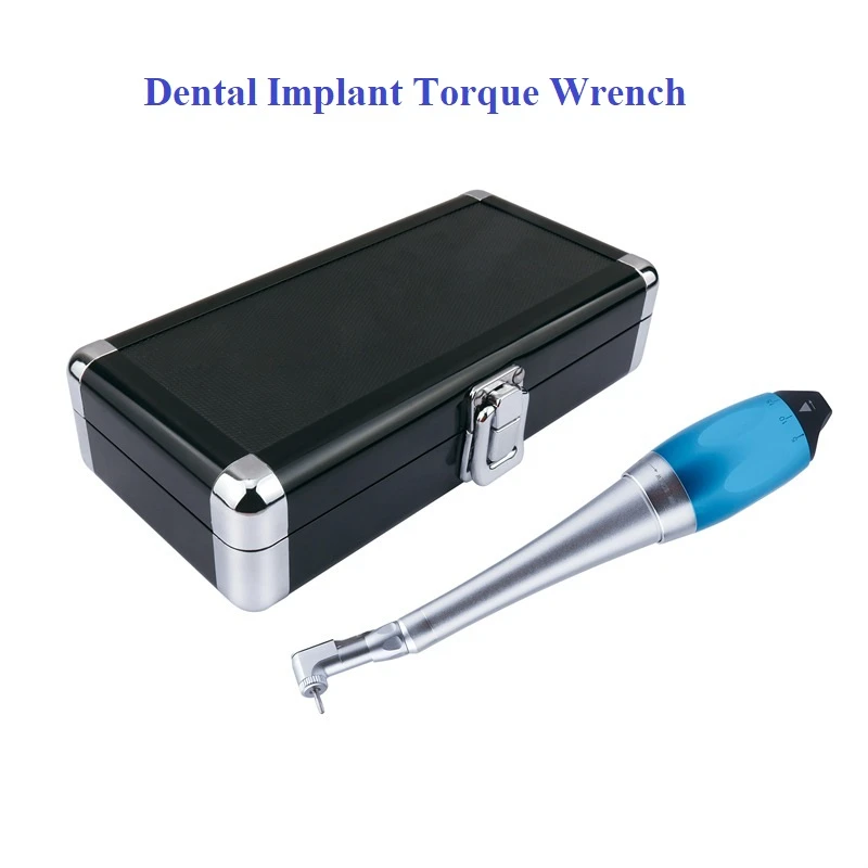 Dental Implant Torque Wrench Handpiece Blue Red Dental Universal