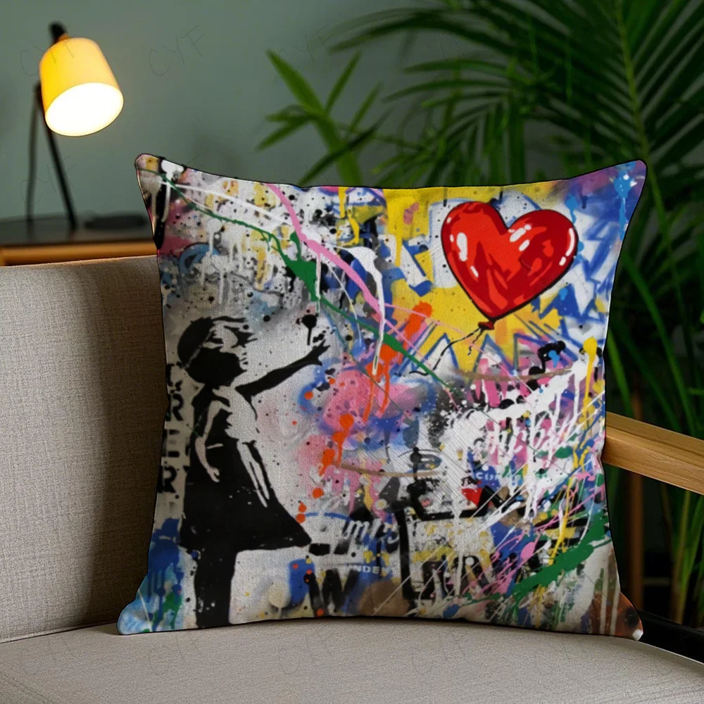 Embroidered Nordic Throw Pillow Covers