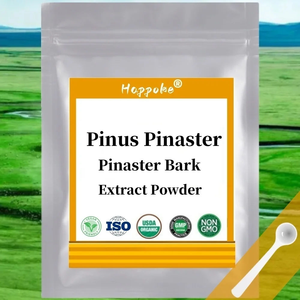 50G-1000G Pinus Pinaster Extract,Pinus Pinaster Bark/Bud Extract, Estratto Di Pino Costiero In Polvere Sbiancante E Lentiggini Pi Di Alta Qualità