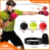 Boxing Reflex Ball Set 3 React Balls Adjustable Headband for Boxing/MMA/Krav Maga Boost Reflex Timing Focus Hand-Eye 1