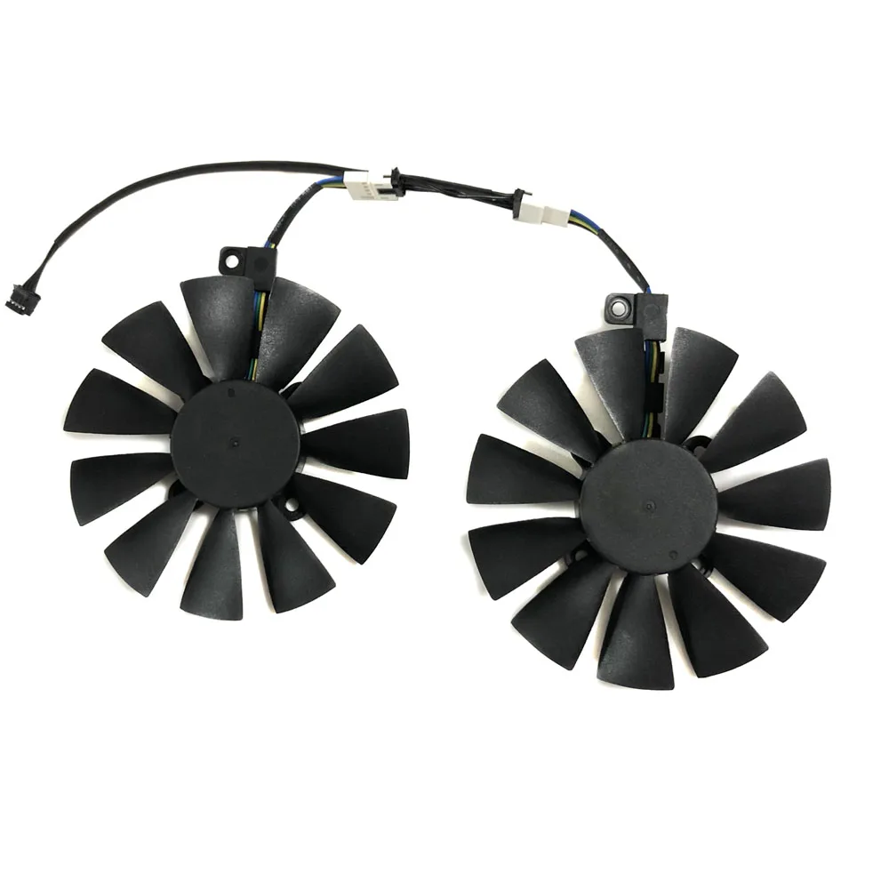 2 Pz/Set Gpu Cooler,T129215Su,Ventilatore Per Schede Grafiche,Per Asus Ex Rx 570 8G,Per Asus Dual Rx 480 Oc 4G,Per Asus Dual Gtx 1060 6G,Per Asus Dual