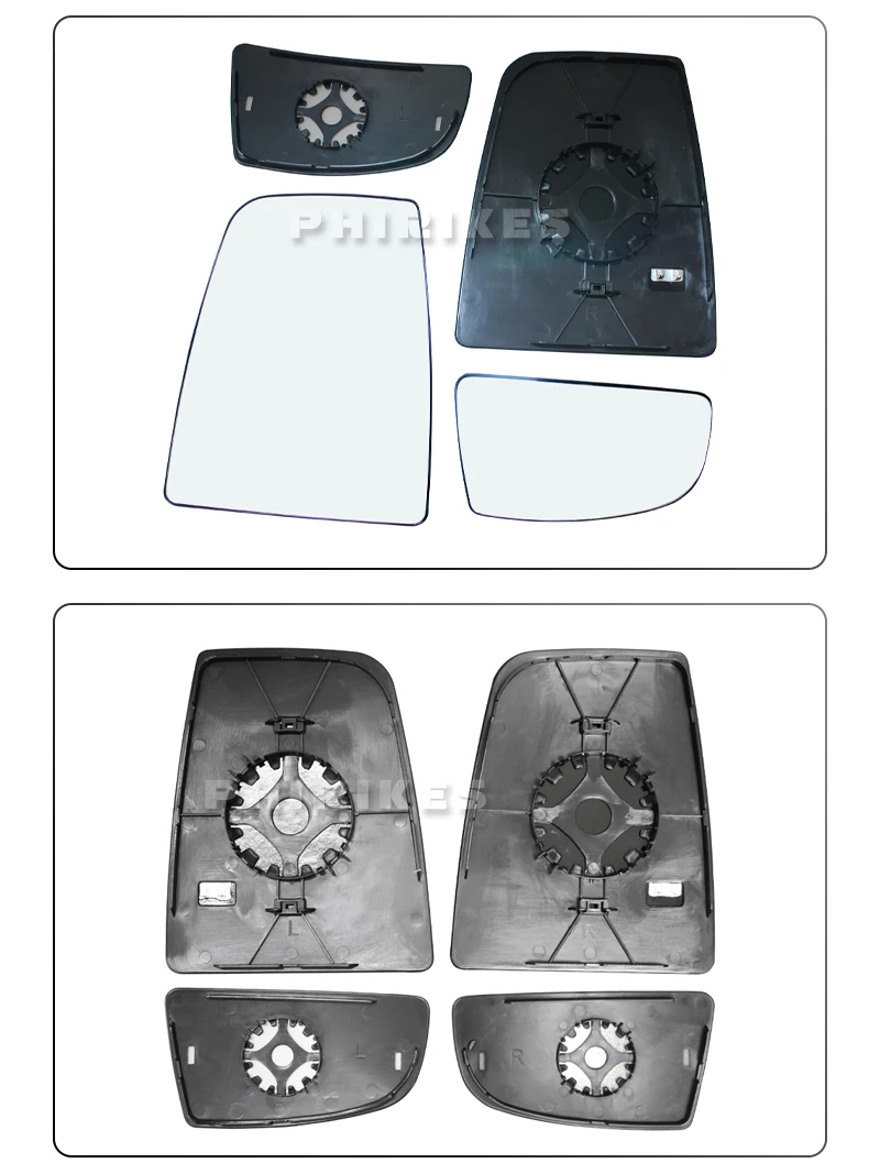 Für Ford Transit MK8 2014-2020 Auto-Seitenspiegelglas Rückspiegellinse Links Rechts 1855103/1855102 – Detail 4