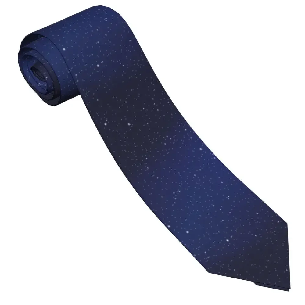 

Galaxy Star Necktie Unisex Polyester 8 cm Milky Way Neck Ties for Mens Skinny Narrow Accessories Gift