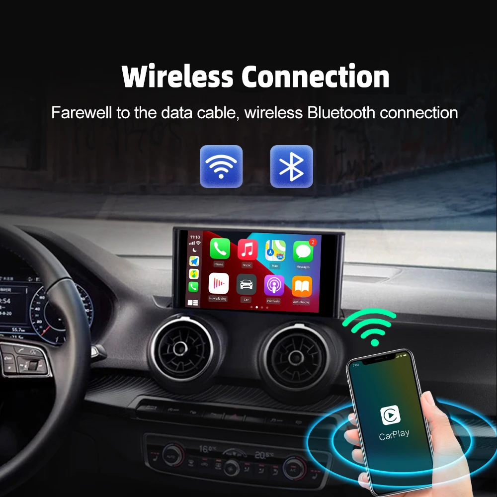 Carlinkit 3.0 Wireless CarPlay Adapter for Lexus ES IS LC LS NX RC