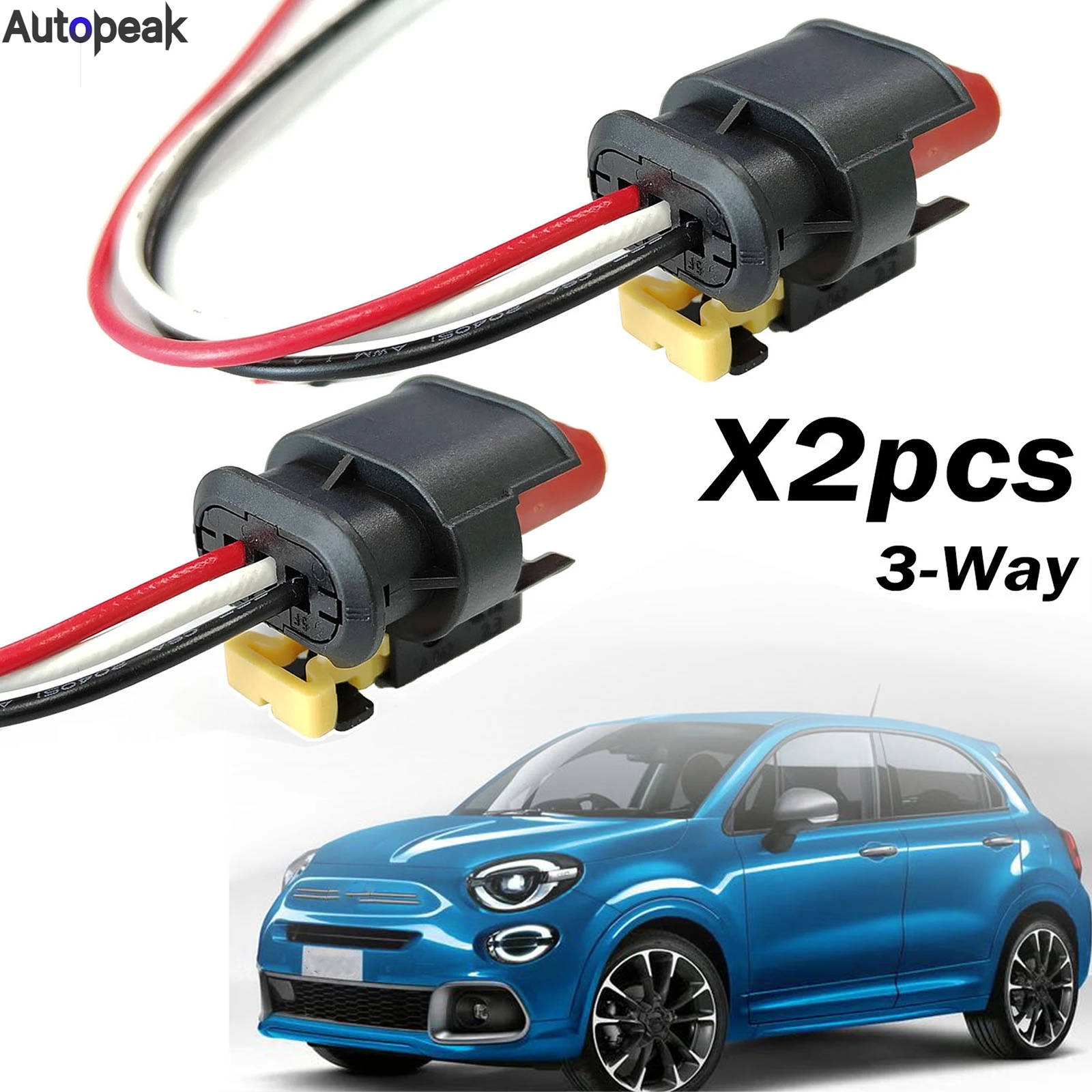 Kit Cablaggio Bobina D'accensione Per Fiat Tipo 2016-2024, Panda 2012-2024 E Bravo II | Connettore 3 Vie Plug-and-play | OEM 71752816