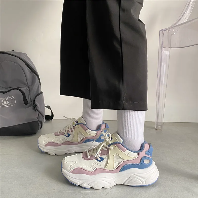 

Женские повседневные кроссовки, весенняя обувь на платформе, Легкие беговые кроссовки, Женская удобная обувь для тенниса, Прогулочные кроссовки, 2022