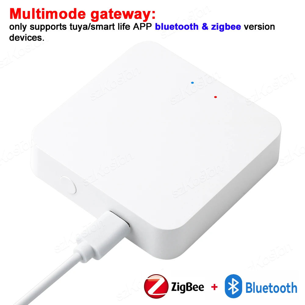 Smart Home Gateway Hub - Bluetooth & WiFi Enabled with App and Voice Assistant Integration