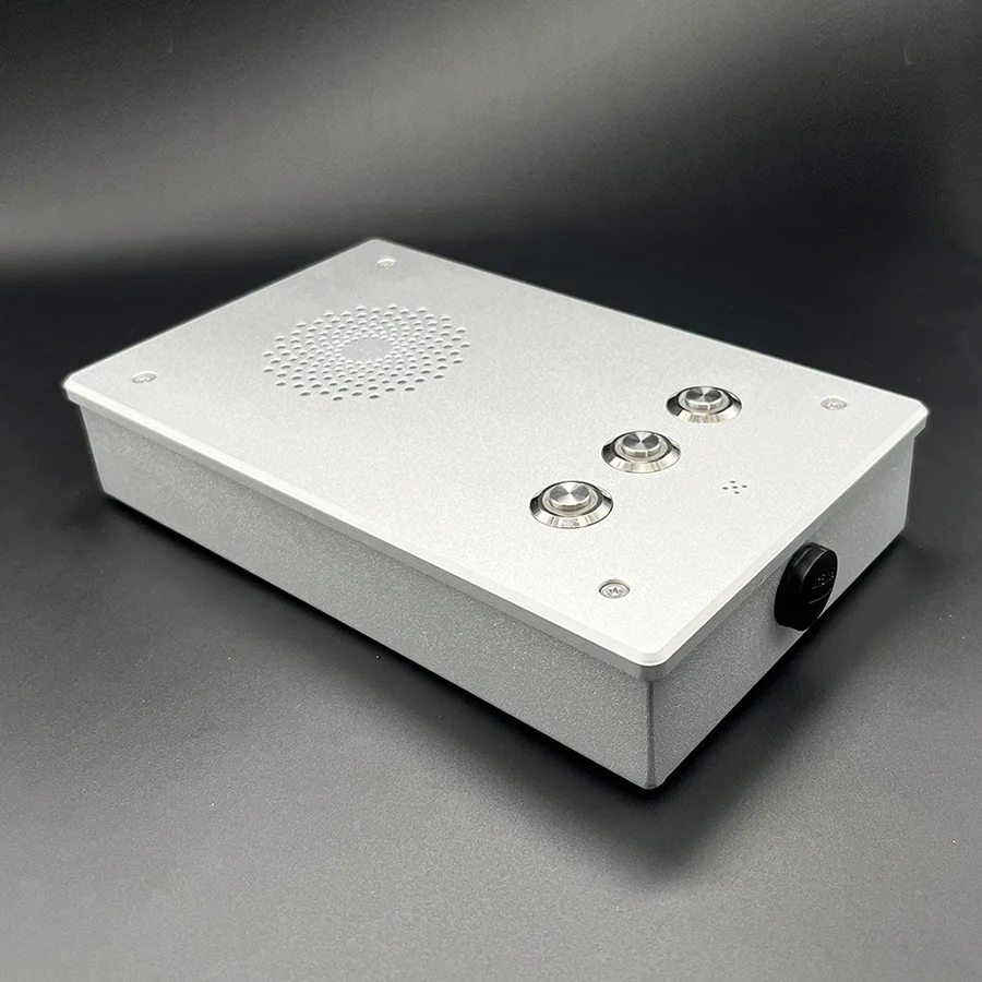Wasserdicht Audio Tür Intercom SIP Smart Anrufer Multi Drei Tasten Tor Telefon für Eingang Buiding