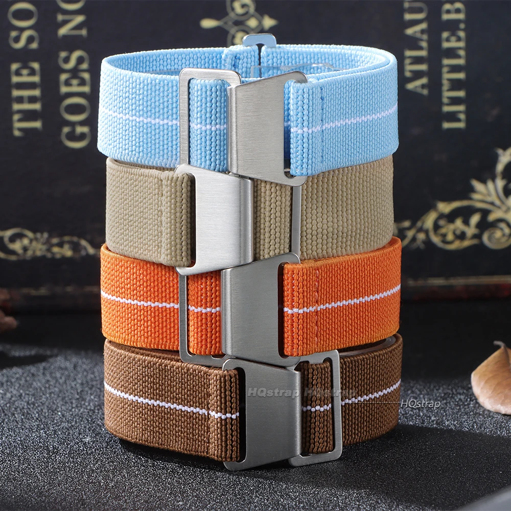 Universal Nylon Sport Watch Strap - Elastic Fabric Wristband