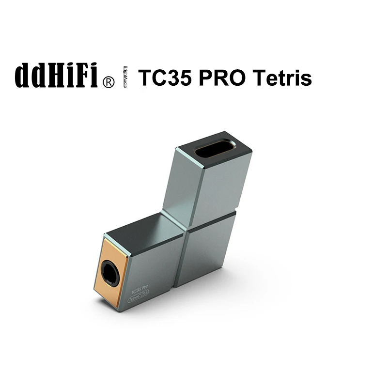 

DD DDHiFi TC35 Pro T MQA USB DAC Adapter ES9281AC Type C to 3.5mm DSD512 PCM 768kHz Decoder Amplifier For FIIO