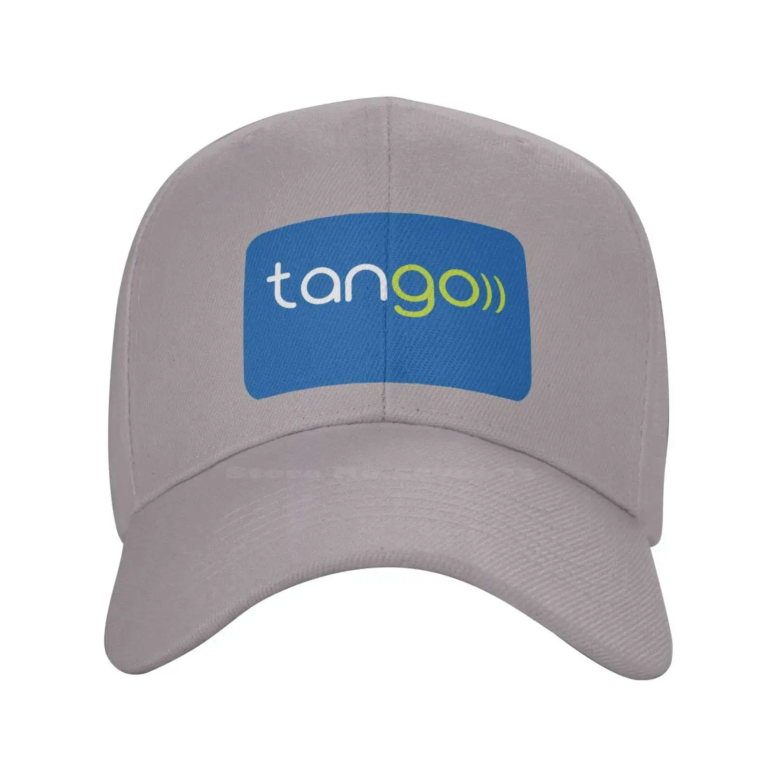 

Tango Services Sa Logo Print Graphic Casual Denim cap Knitted hat Baseball cap