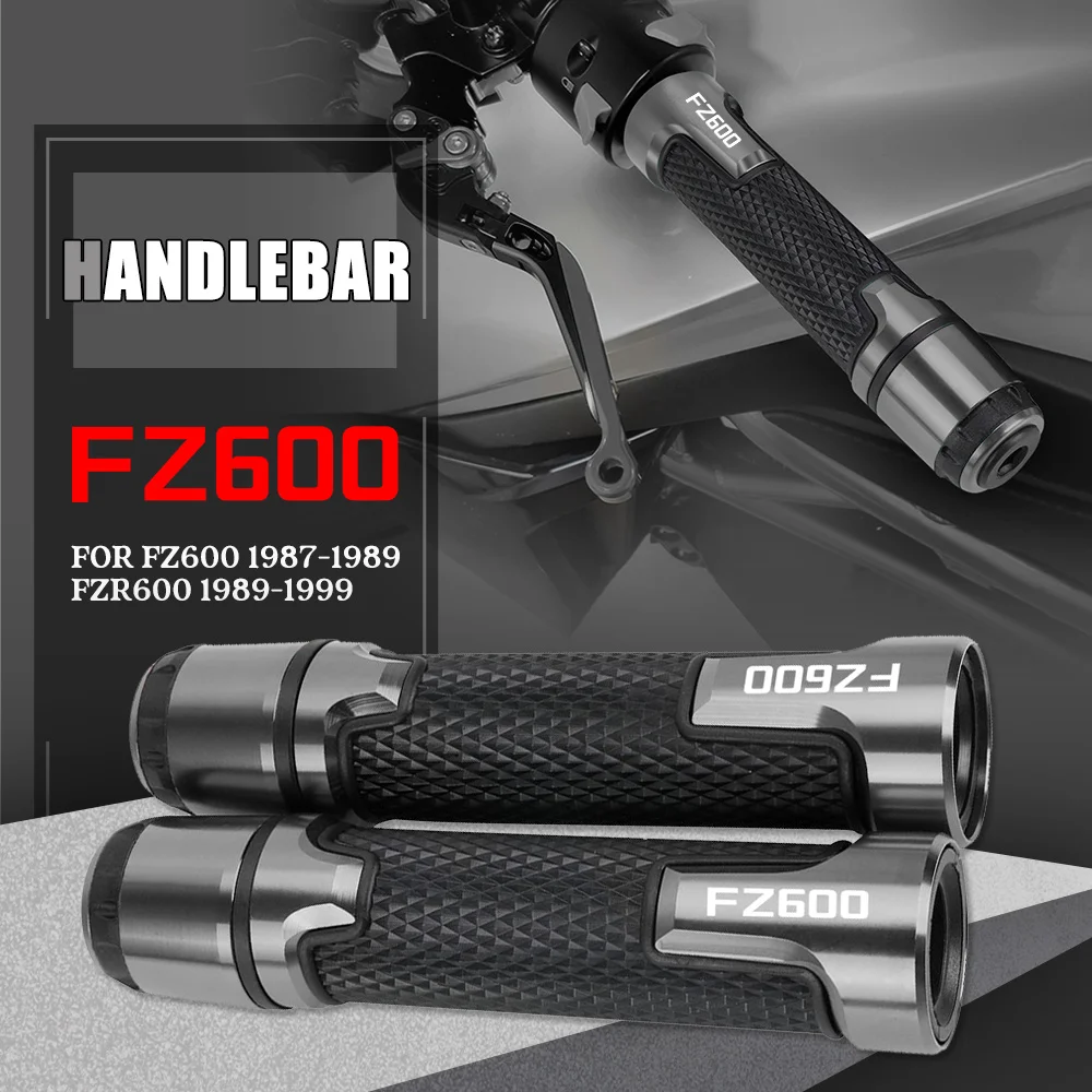 

Motorcycle CNC Handlebar Grips Hand Grips Ends 7/8" 22mm FOR YAMAHA FZ600 FZ 600 1987-1989 FZR600 FZR 600 1989 1990 1991-1999