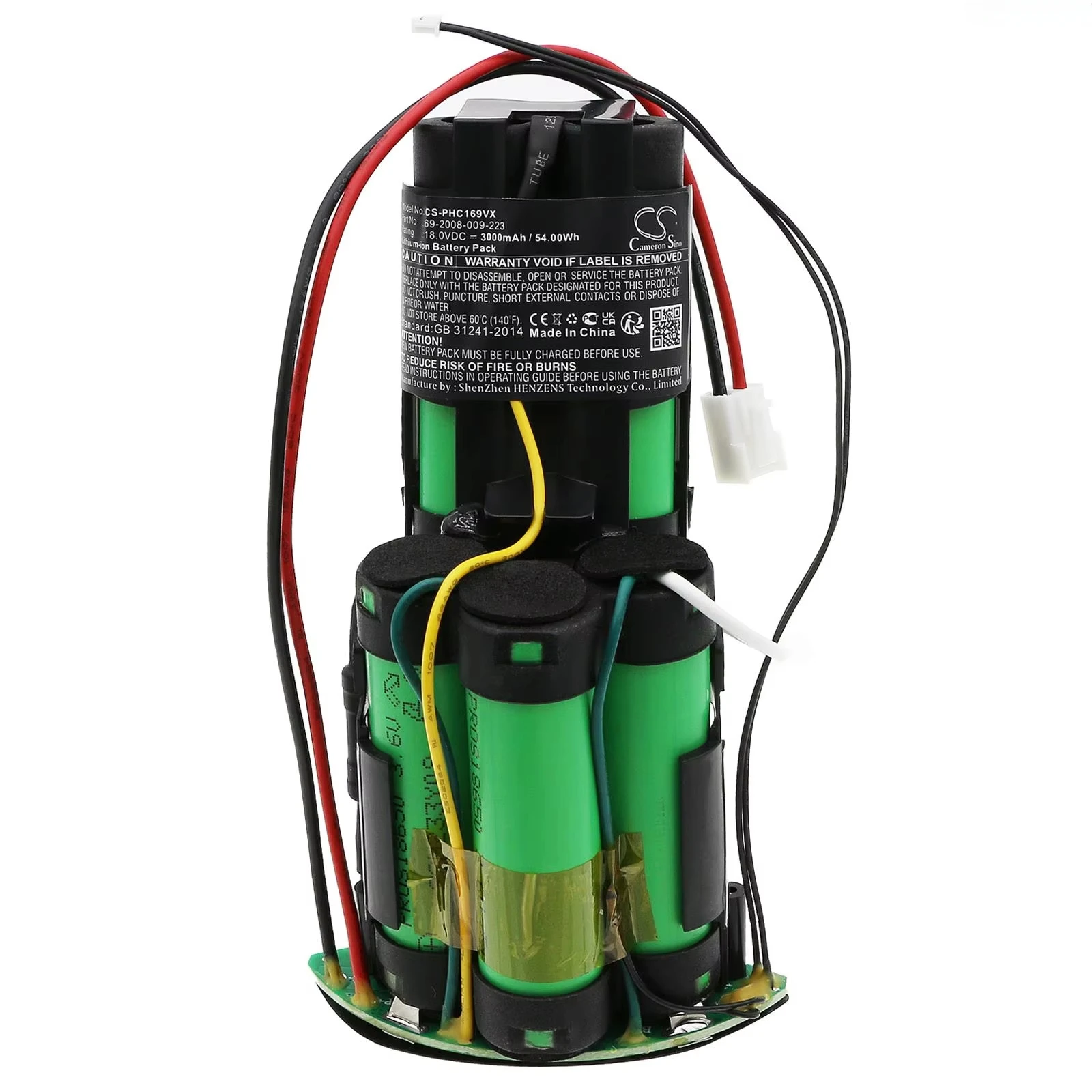 CELLONIC Batteria Per Aspirapolvere Compatibile Con Philips FC6168, FC6405, FC6169, FC6404 - Ioni Di Litio 18.5V 2500mAh