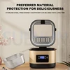 Household Electric Deep Fryer Intelligent Temperature Adjustable Frying Machines French Fries Skewers Chicken Legs 6