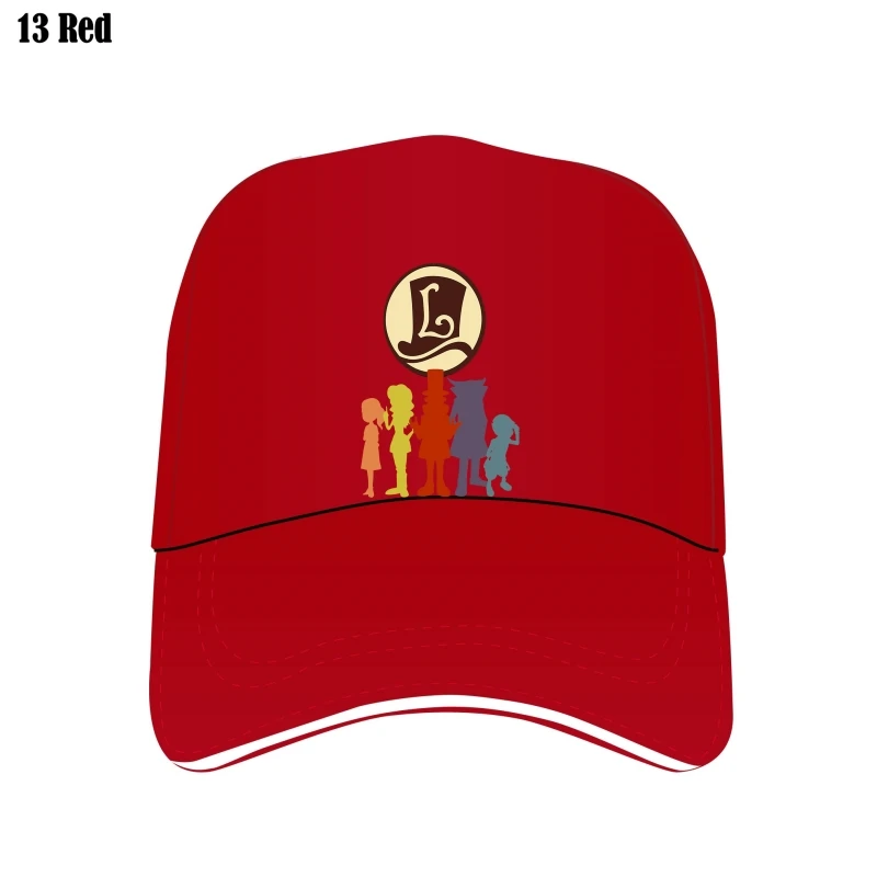 Fashion Cool Men Custom Hat Women Funny Bill Hats Professor Layton Cappello Personalizzato Stampato Personalizzato