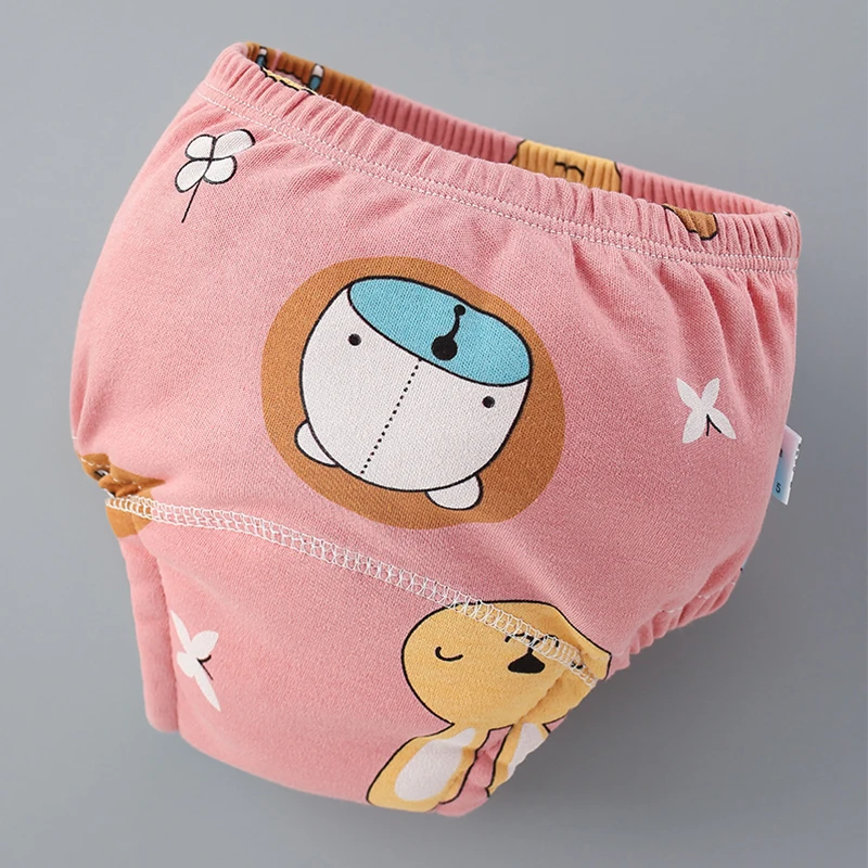 

Fashion Baby Nappy Diaper Boys Children Cover Diapers Waterproof Girls Washable Panties Animal Pattern Nappies Training Pool