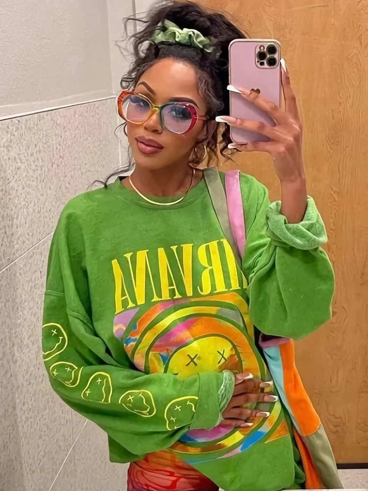 Женский свитшот с длинным рукавом