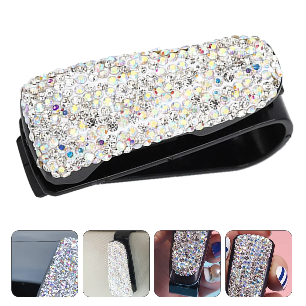 

Glasses Clip Car Sunglasses Visor Case Holder Eyeglasses Organizer Container Cars
