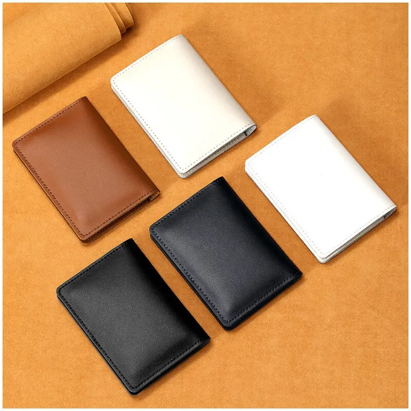 Wallet Card Holder Card Holder Credit Card Holder Card Wallet 2025 Real Leather Slim ID Credit Card Holder Men and Women Minimalism Cowhide ins Mini Ultrathin Cards Cases wallet