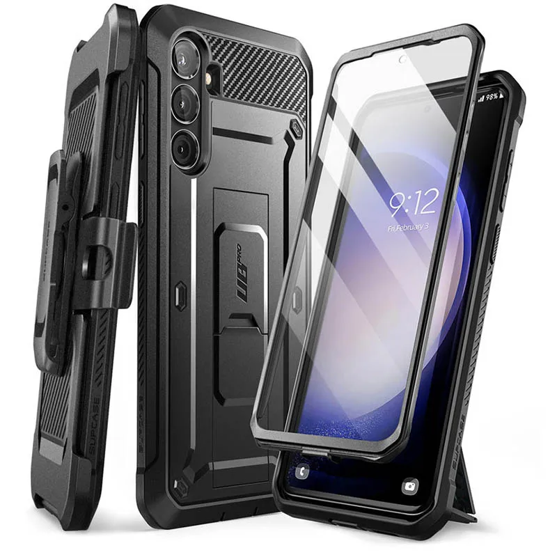 

For Samsung Galaxy S23 FE Case (2023) SUPCASE UB Pro Full-Body Dual Layer Rugged Case WITH Built-in Screen Protector & Kickstand