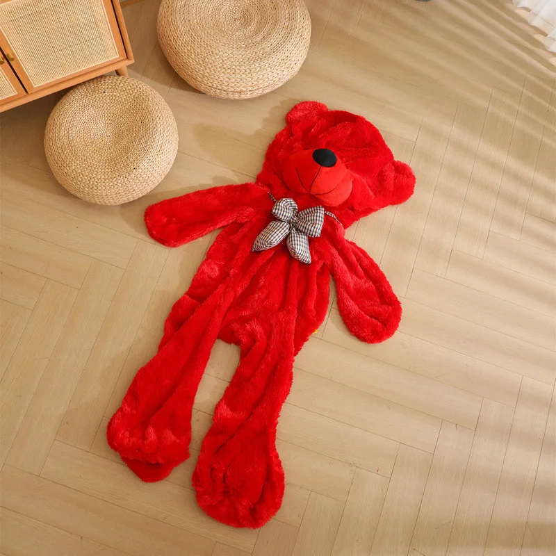 thumbnail image 1 of 60-140cm Soft Unstuffed Empty Teddy Bear Skin Big Hugging Pillow Animal Cushion Children Birthday Gift Semi-finished Plush Toys, 1 of 5