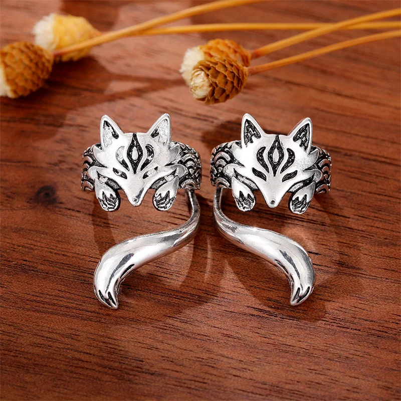 アクセサリー Animal Fetish Pierced Earrings - Silver Snake Hoop Earrings, Serpent Earrings, Sterling Silver Snake