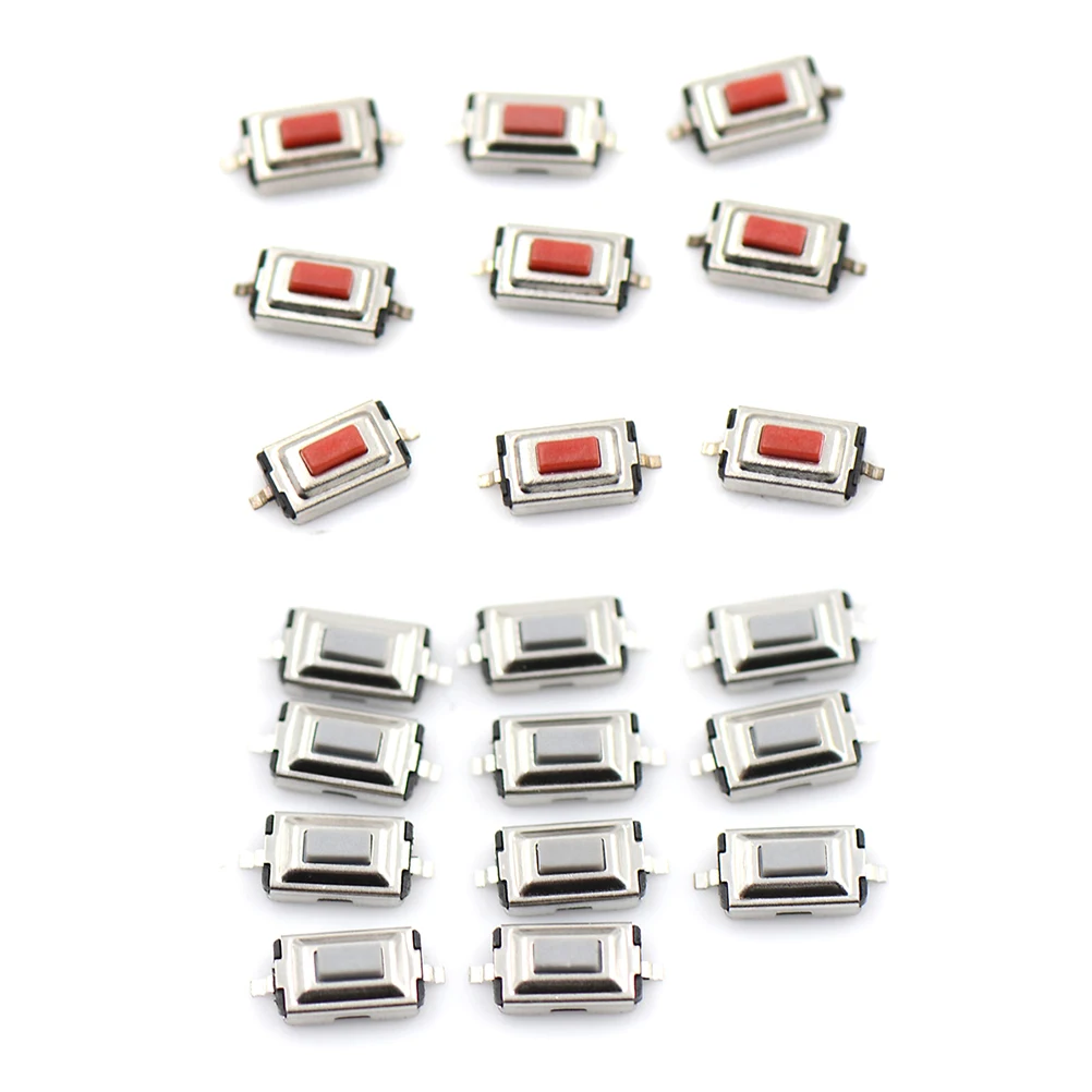 3*6*2.5 MM SMD Tactile Tact Push Button Micro Switch Momentary Two Pin Push Button Switch For MP3 MP4 10pcs