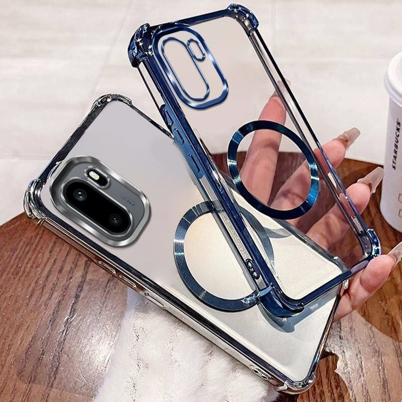 Clear Shockproof Magnetic Case