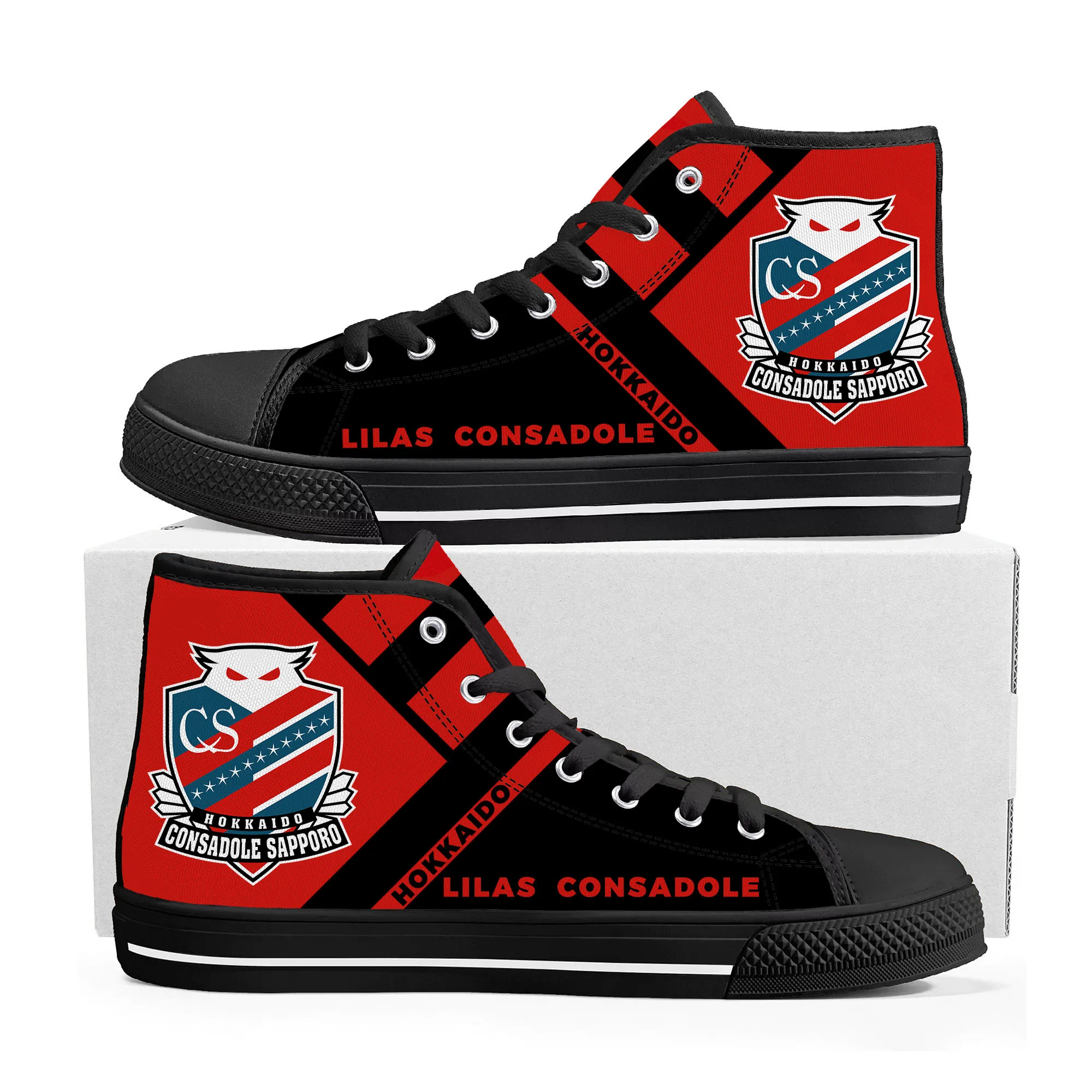 

コンサドーレ Consadole Football High Top High Quality Sneakers Mens Womens Teenager Canvas Sneaker Casual Custom Made Shoes Customize