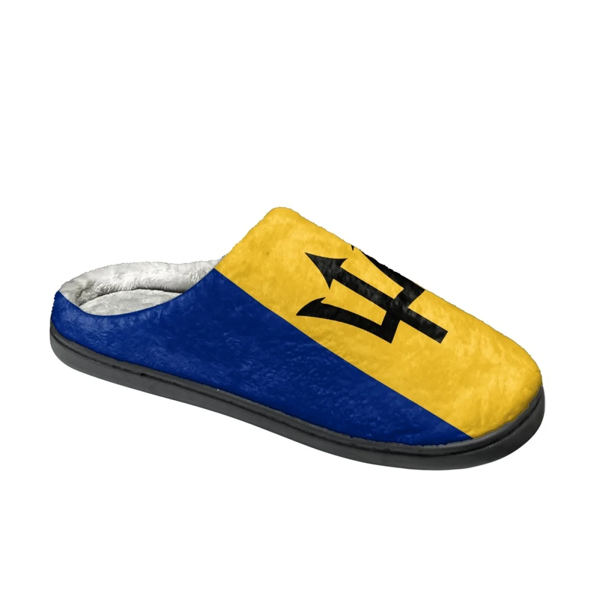 Barbados Flag Printed Women Home Slippers Indoor Bedroom Couple Cotton Slipper Drop Ship Autumn Winter Warm Shoes Floor Slides