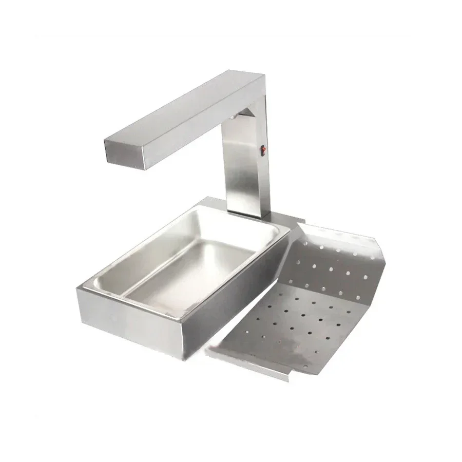 FY-620 French Fries Machine Stainless Steel Chips Warmer Electric French Fries Maker 1000W